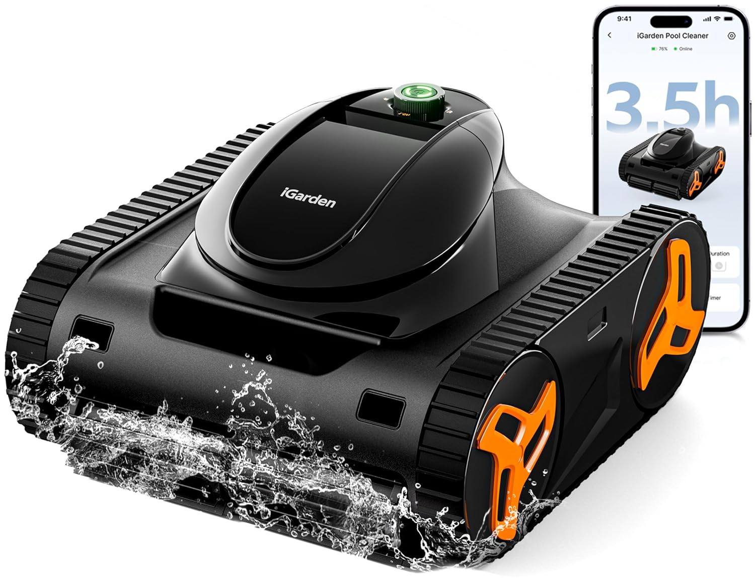 Smart Garden Outdoor - Робот-пылесос для бассейнов серии KN, 210