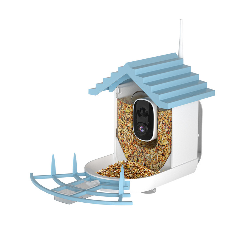 Smart Bird Feeder Camera - Солнечная лесная кормушка для птиц с