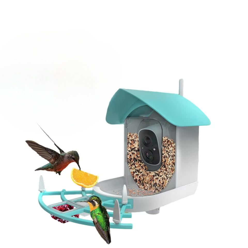 Smart Bird Feeder Camera - Беспроводная автоматическая кормушка для домашних животных,