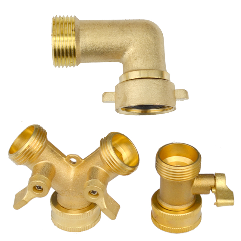 Сверхмощный латунный 1-2-4-ход – обзор и цена Smart Garden Hose Valve