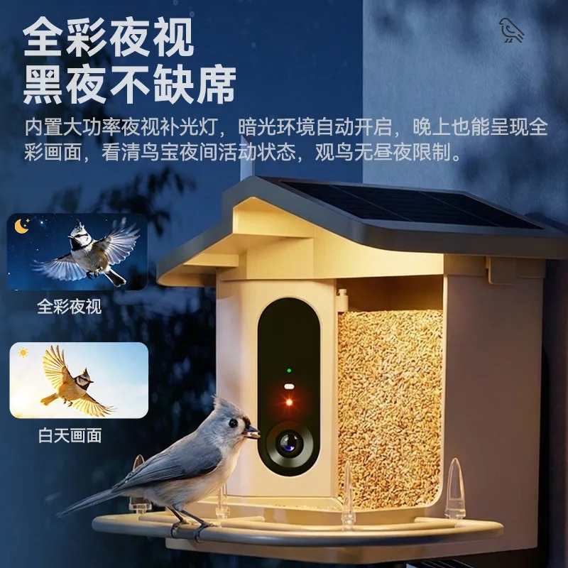 Умная кормушка для птиц с HD-к – обзор и цена Smart Bird Feeder Camera