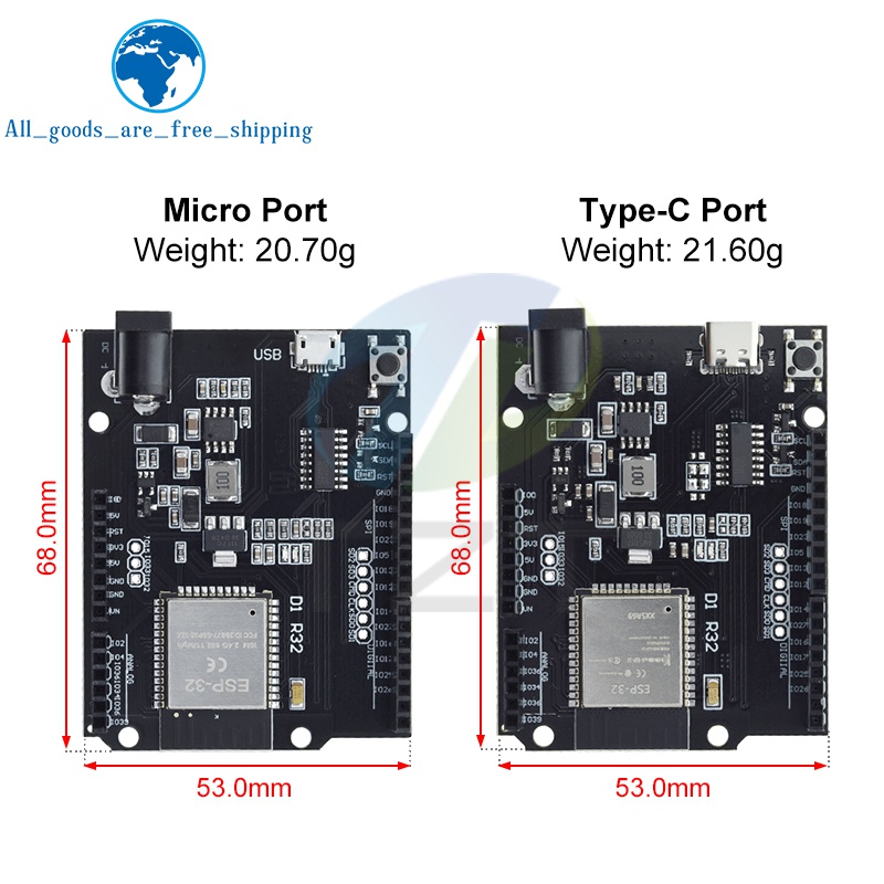 1/3 шт. Type-c/MICRO USB ESP32 – обзор и цена Smart Garden Esp32