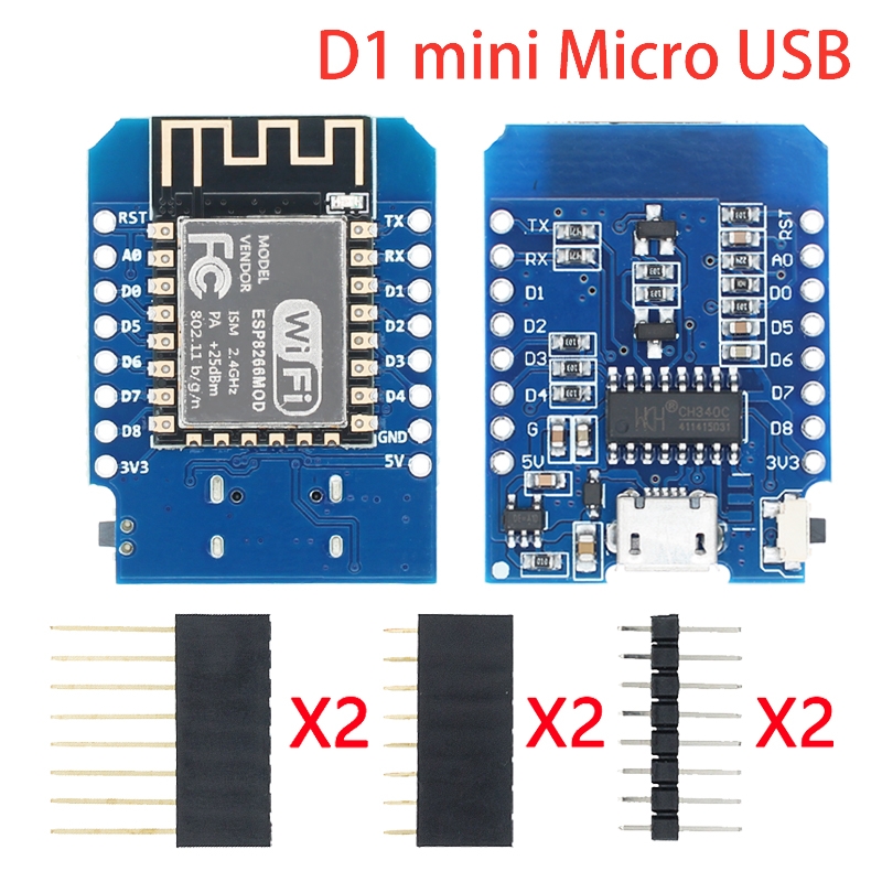 Micro USB/Type-C USB WeMos D1  – обзор и цена Smart Garden Esp32