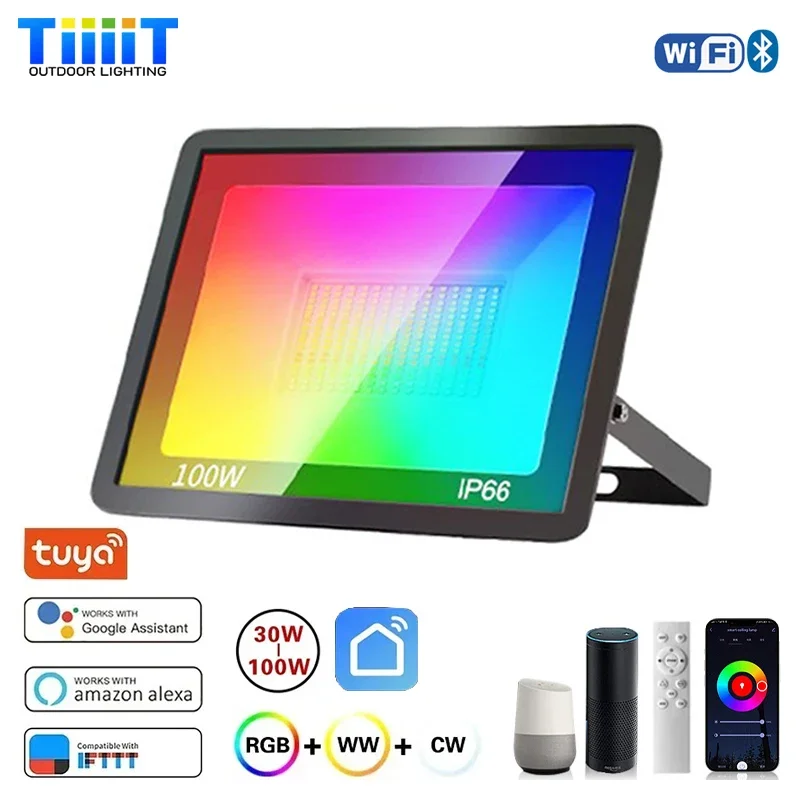 Умный RGB-прожектор TUYA с гол – обзор и цена Smart Garden Drawing