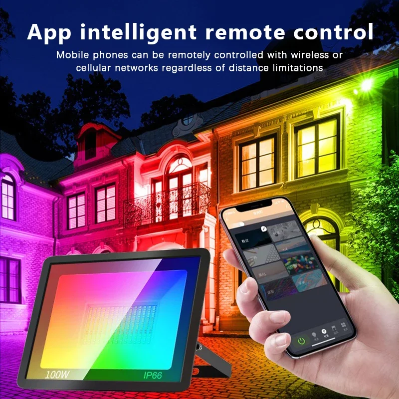 Умный RGB-прожектор TUYA с гол – обзор и цена Smart Garden Drawing