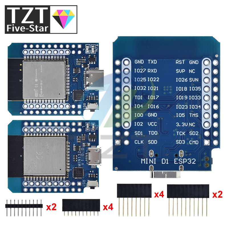 TZT 1/3 шт. для Wemos Mini D1  – обзор и цена Smart Garden Esp32