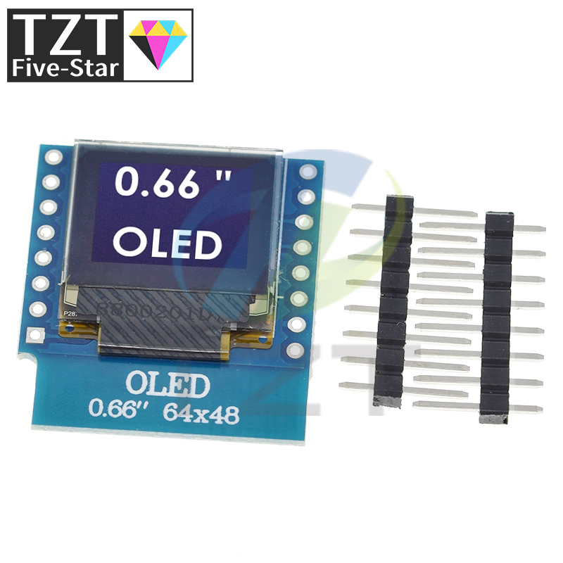 TZT 1/3 шт. 0,66-дюймовый моду – обзор и цена Smart Garden Esp32