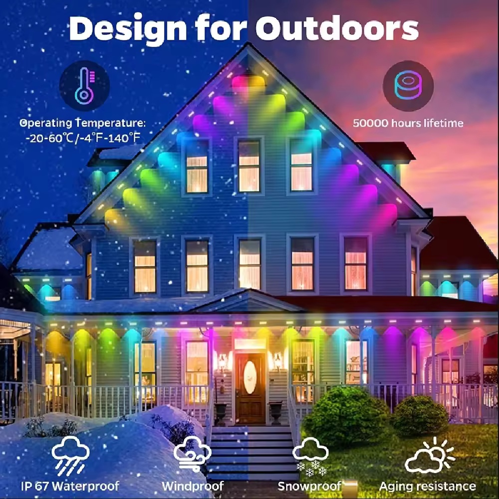 Умная RGBIC-подсветка для карн – обзор и цена Smart Garden Outdoor