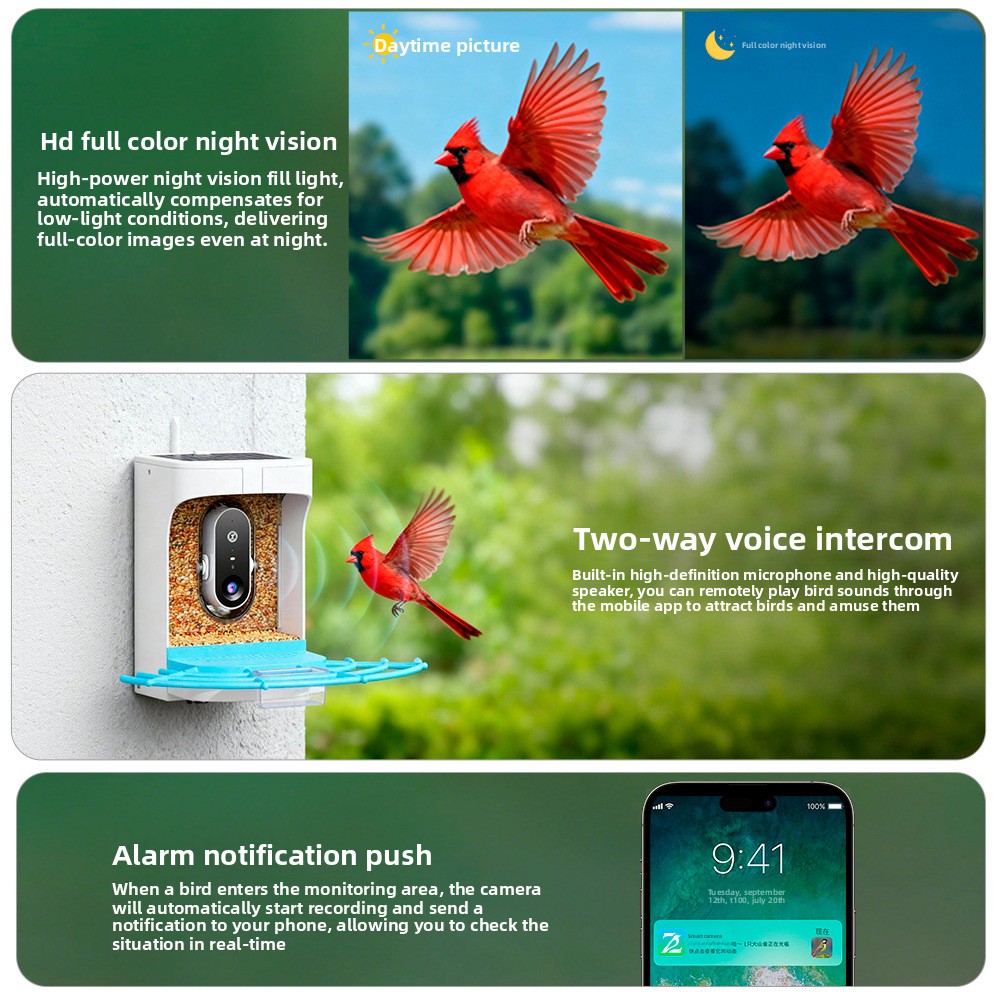 Уличная кормушка для птиц на с – обзор и цена Smart Bird Feeder Camera