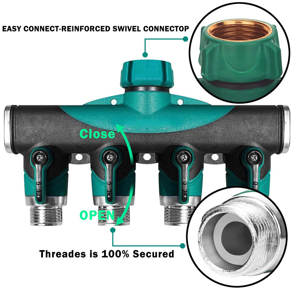 Металлические распределители д – обзор и цена Smart Garden Hose Valve