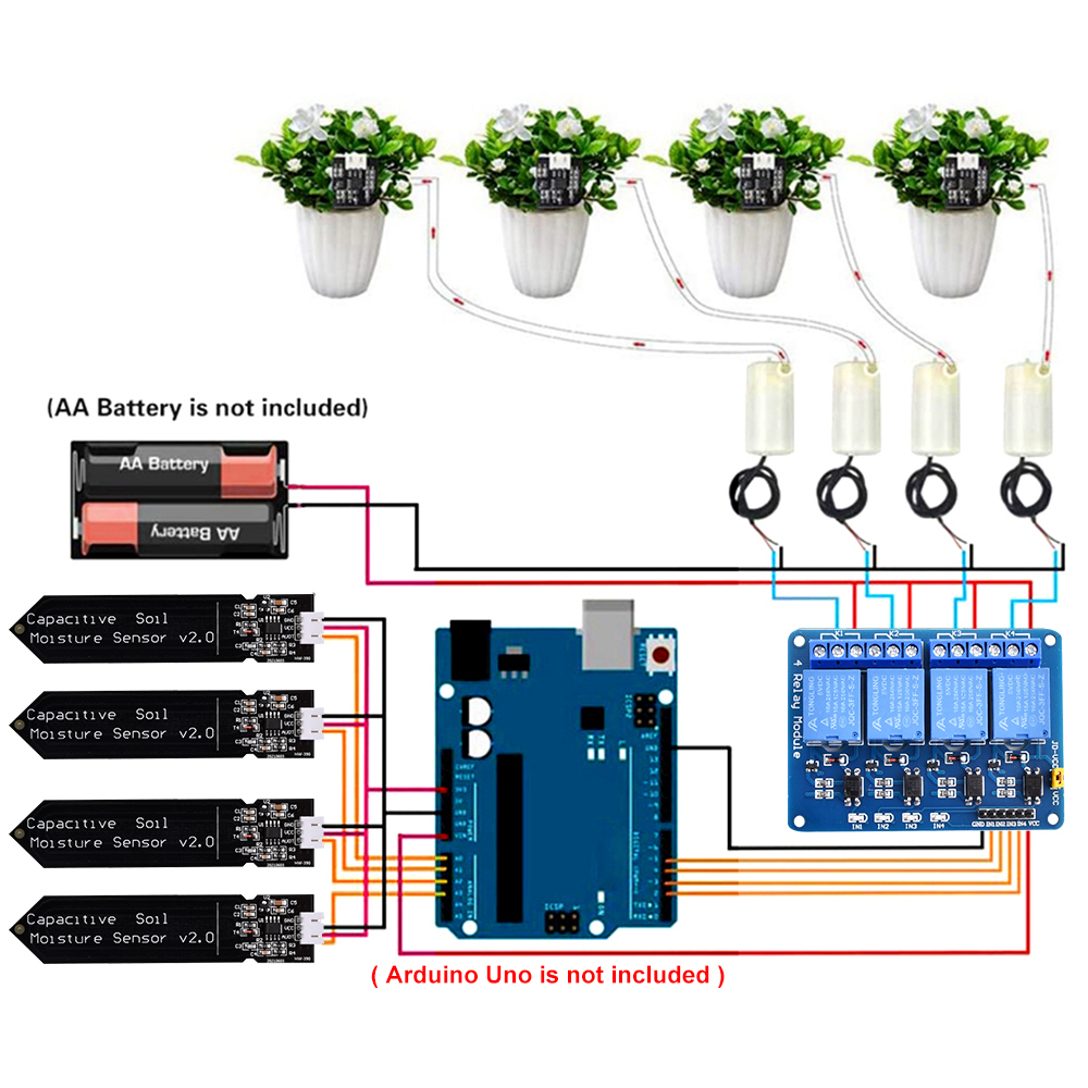 Умная ирригационная система «с – обзор и цена Smart Garden With Arduino