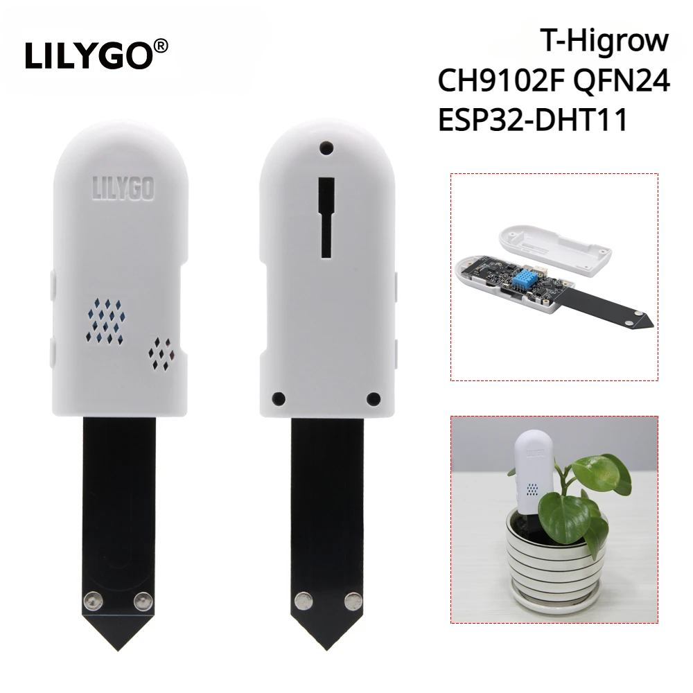 LILYGO®Тестер почвы T-Higrow E – обзор и цена Smart Garden Esp32